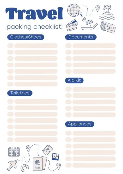 Checklist Wajib Sebelum Traveling agar Perjalanan Tetap Aman dan Nyaman